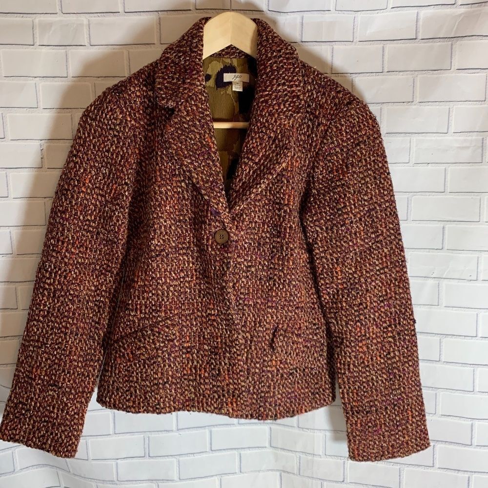 J.Jill‎ Tweed Blazer Sz 0